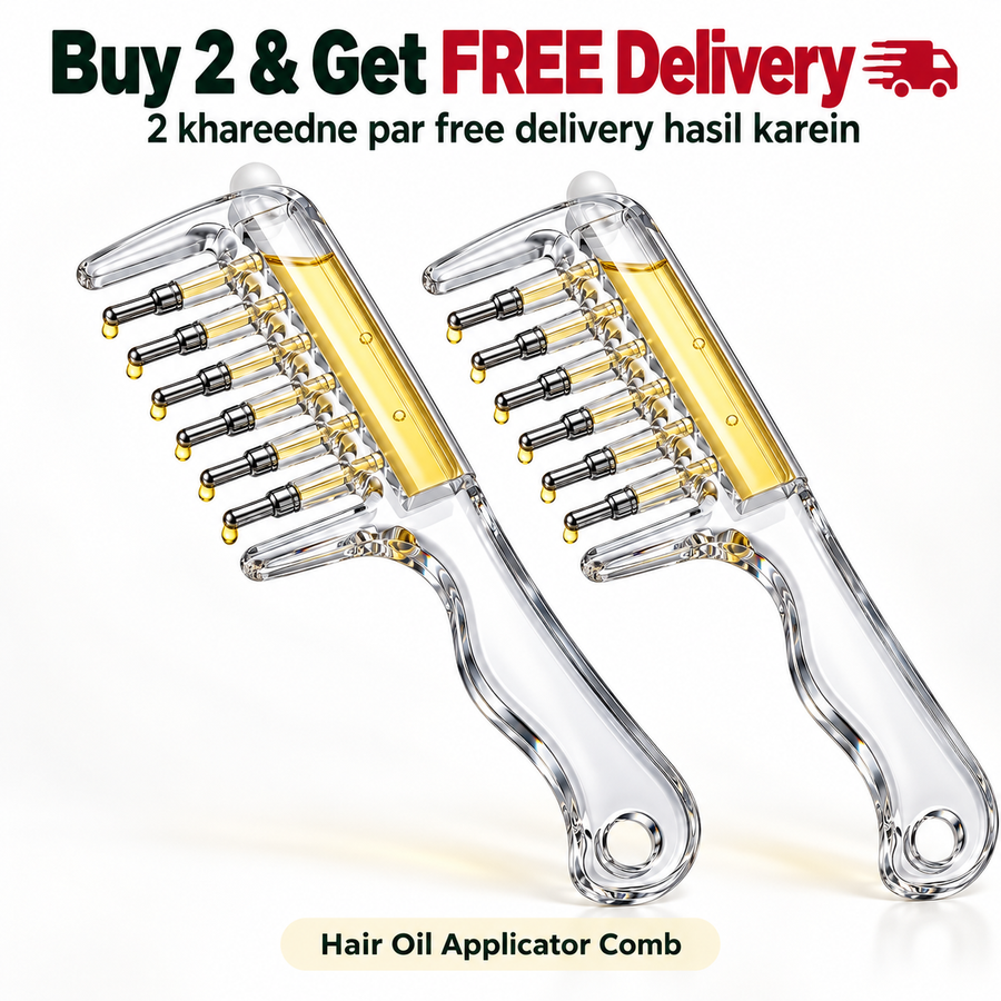 Scalp Oil Applicator Comb