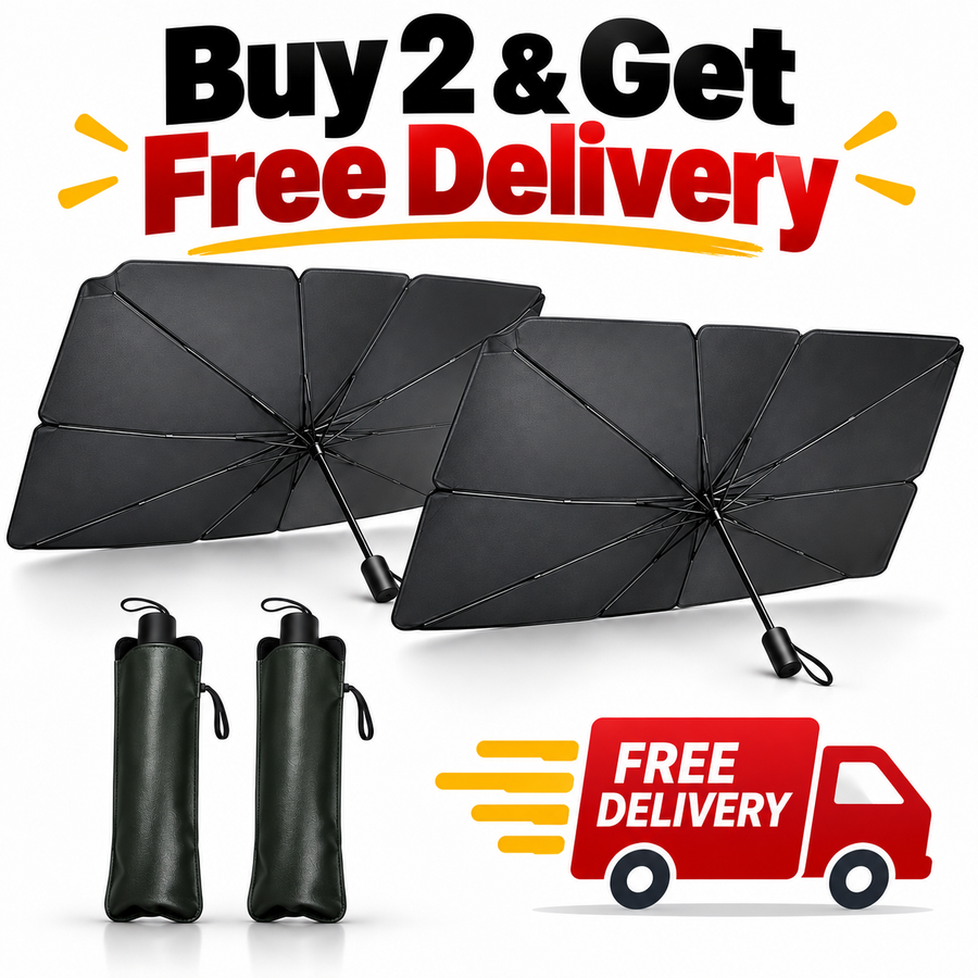 Foldable Car Windshield Sunshade Umbrella