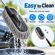 Microfiber Car Duster – Scratch-Free Cleaner
