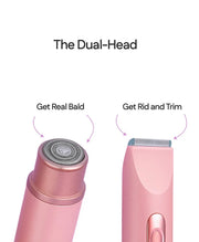 Dual Head Shaver | 2-in-1 Body & Facial Hair Trimmer